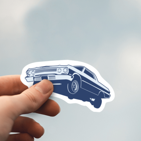 Airborne Car Die-Cut Sticker