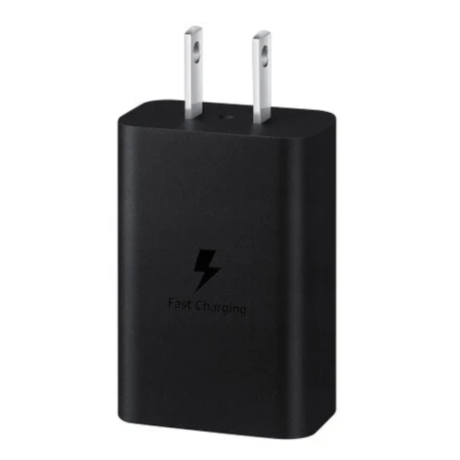 Wall Charger with USB-C to USB-C Cable 15W Black