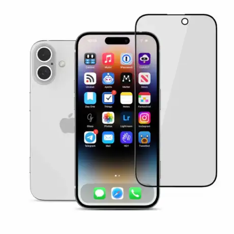 Privacy Tempered Glass for iPhone 16/15