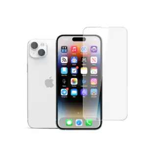 Tempered Glass Screen Protector for iPhone 15 Plus
