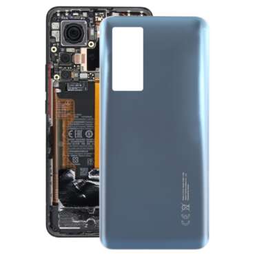 For Xiaomi 12T OEM Glass Material Battery Back Cover(Blue)