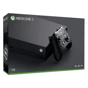 Microsoft Xbox One X 1TB Console with Wireless Controller: Enhanced, HDR, Native 4K, Ultra HD (2017 Model) (Renewed)